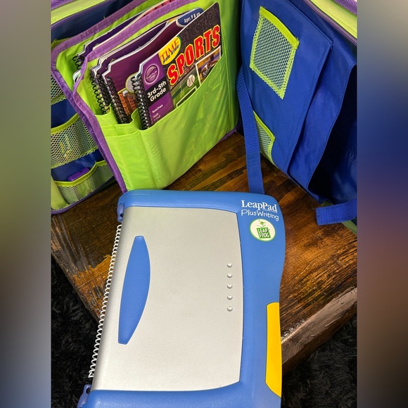 LeapFrog LeapPad Plus Writing System w/ Games & Books - Educational Toy - Picture 7 of 12